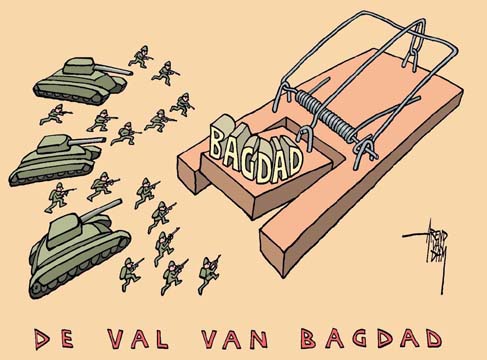 de val van Bagdad
